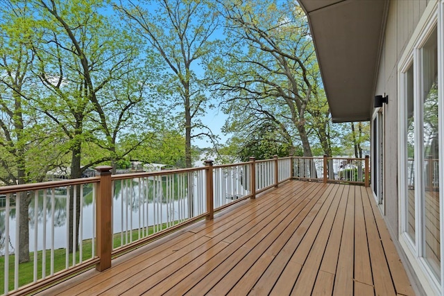 3155 Ridge Rd, White Lake, MI 48383 - view of deck