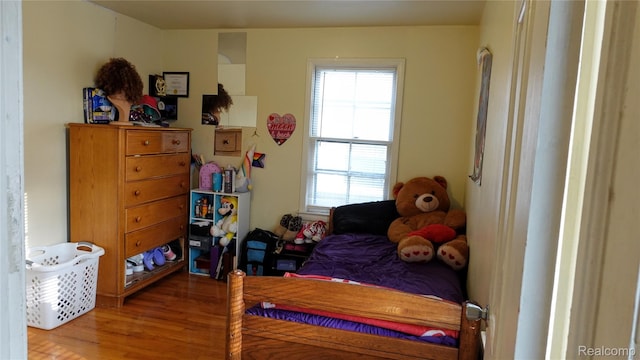 18229 Littlefield St, Detroit, MI 48235 - bedroom with wood finished floors