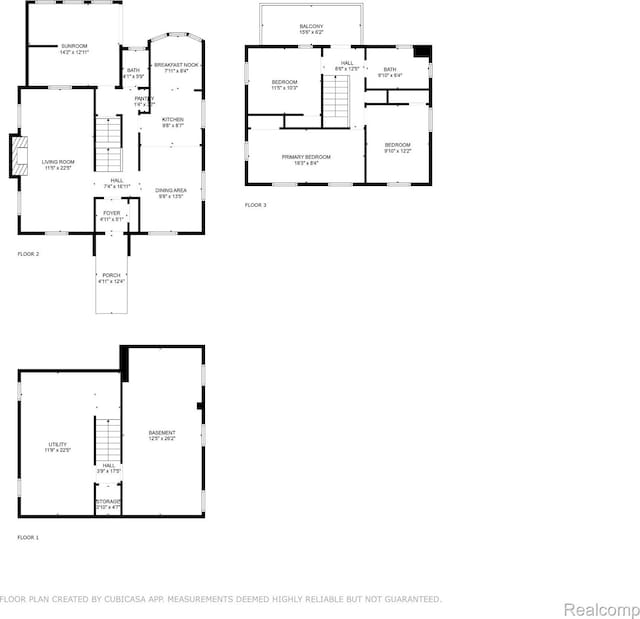 18229 Littlefield St, Detroit, MI 48235 - home floor plan