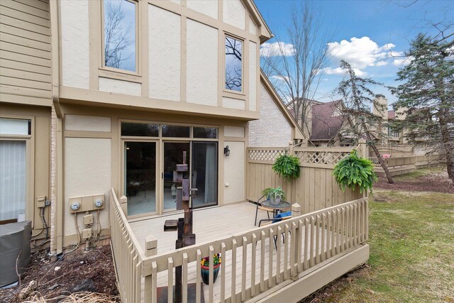 exterior space featuring stucco siding