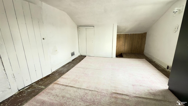 508 Humphrey St, Monroe, MI 48161 - additional living space featuring wood walls and baseboards