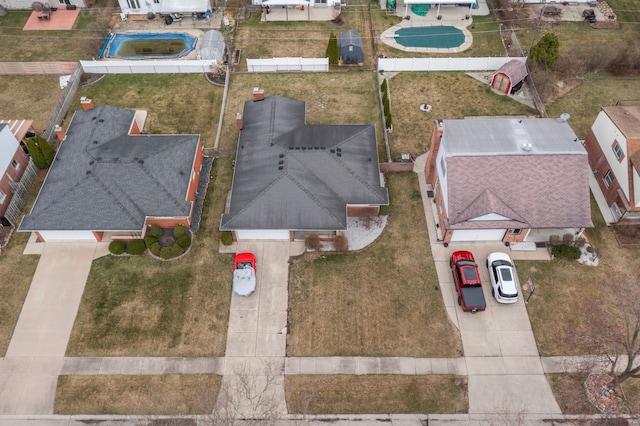 12219 Corvair Dr, Sterling Heights, MI 48312 - birds eye view of property
