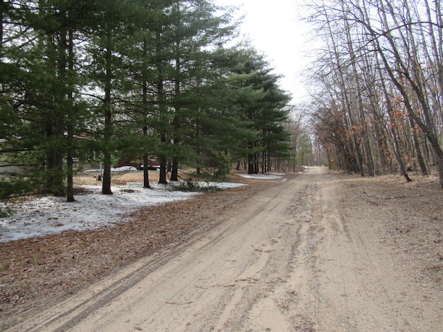view of road