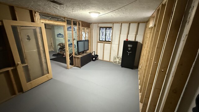 12181 Trail Creek Dr, Stanwood, MI 49346 - basement with visible vents