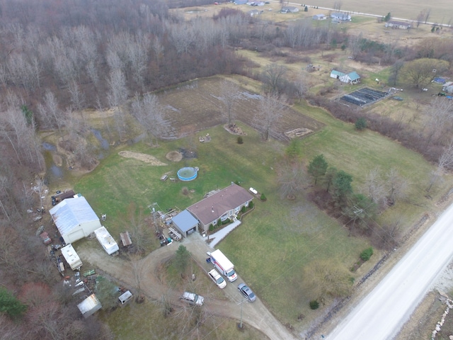 13027 Norman Rd, Brockway, MI 48097 - aerial view of property's location featuring rural landscape