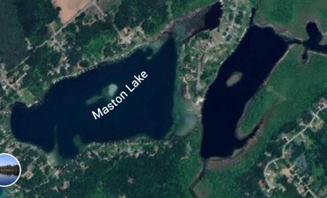16824 Shawano Dr NE, Sand Lake, MI 49343 - aerial overview of property's location