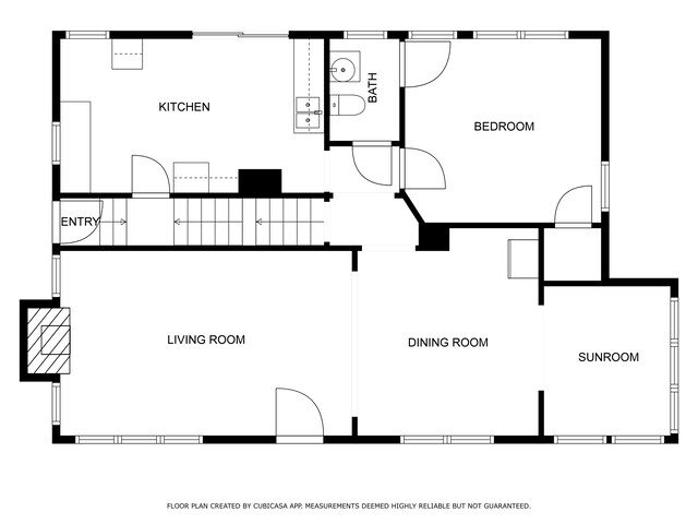 5959 Three Mile Dr, Detroit, MI 48224 - floor plan