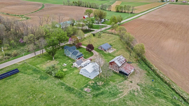 31585 Michigan Ave, Leonidas, MI 49066 - birds eye view of property with a rural view
