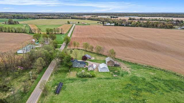 31585 Michigan Ave, Leonidas, MI 49066 - bird's eye view featuring a rural view