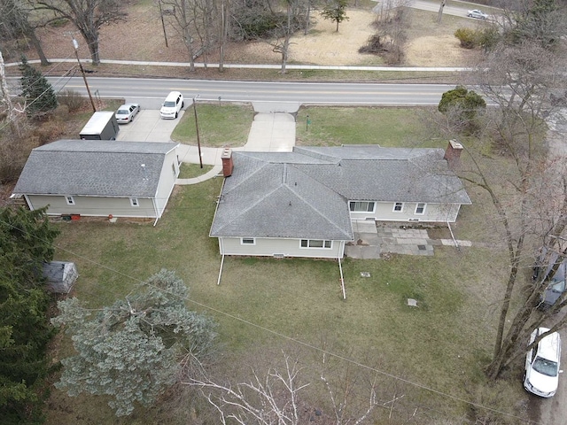 drone / aerial view