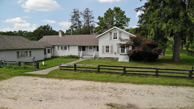 8162 Groveland Rd, Holly, MI 48442 - traditional-style home featuring a chimney