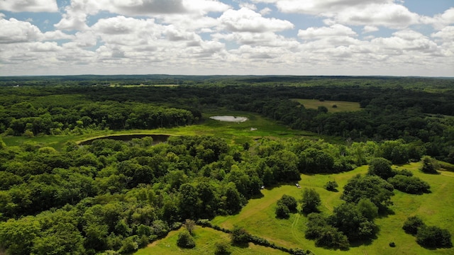 8162 Groveland Rd, Holly, MI 48442 - aerial view of a heavily wooded area