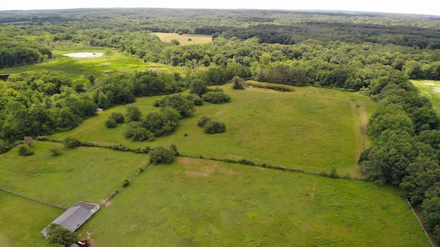 8162 Groveland Rd, Holly, MI 48442 - aerial view of sparsely populated area with a heavily wooded area