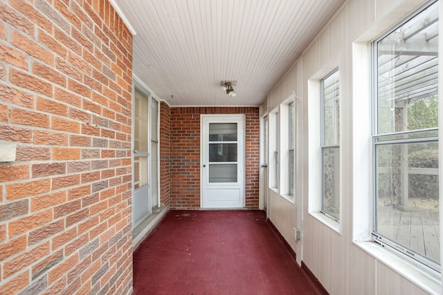 341 Ridgemont Rd, Grosse Pointe Farms, MI 48236 - view of unfurnished sunroom