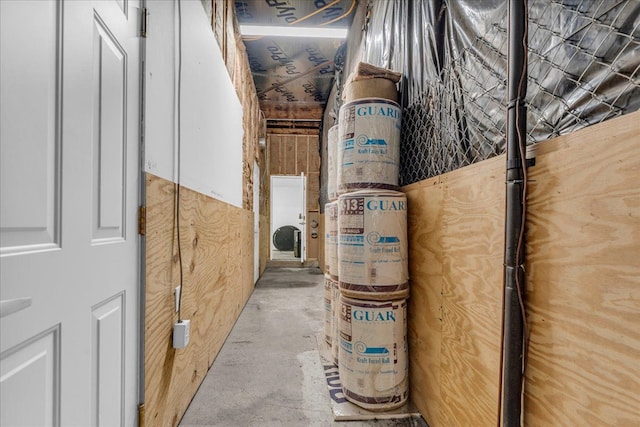 view of utility room