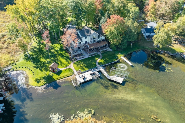 8366 Lynwood Ln, Mecosta, MI 49332 - aerial view
