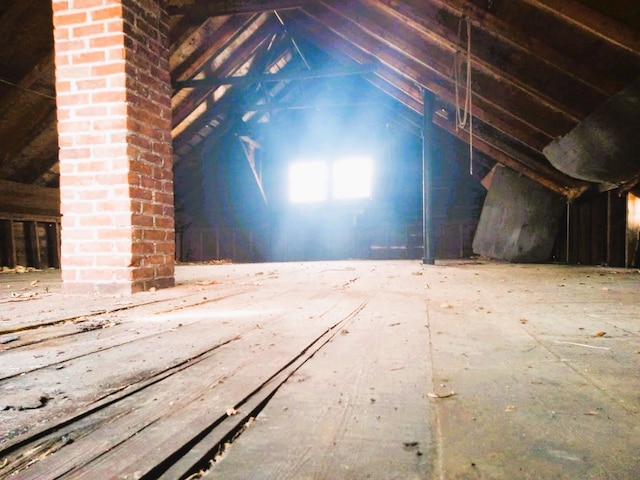 6050 Vermont St, Detroit, MI 48208 - view of unfinished attic