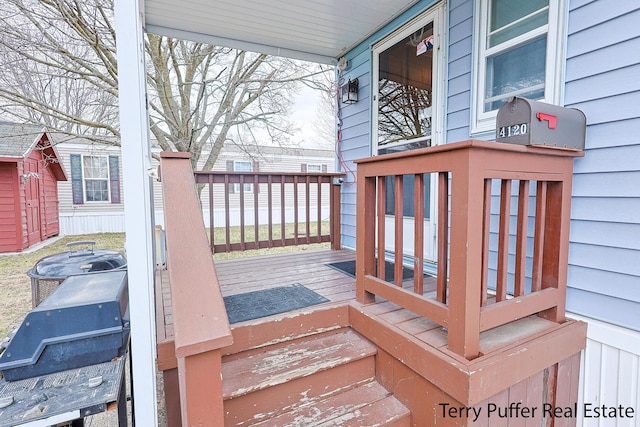 view of deck