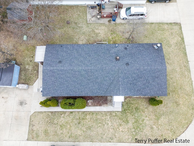 drone / aerial view