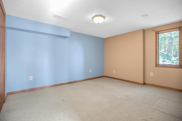 24199 N Shore Dr, Edwardsburg, MI 49112 - carpeted spare room with baseboards and visible vents