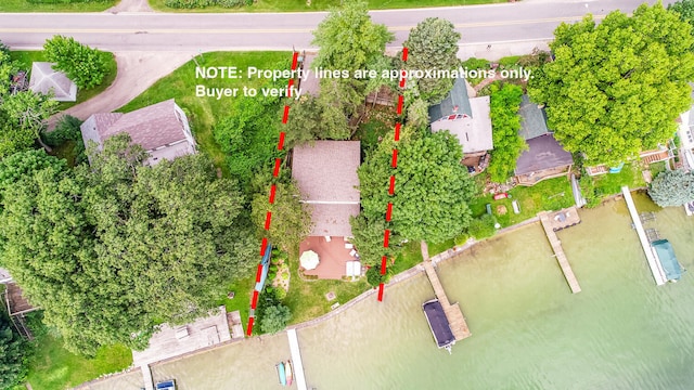 24199 N Shore Dr, Edwardsburg, MI 49112 - birds eye view of property