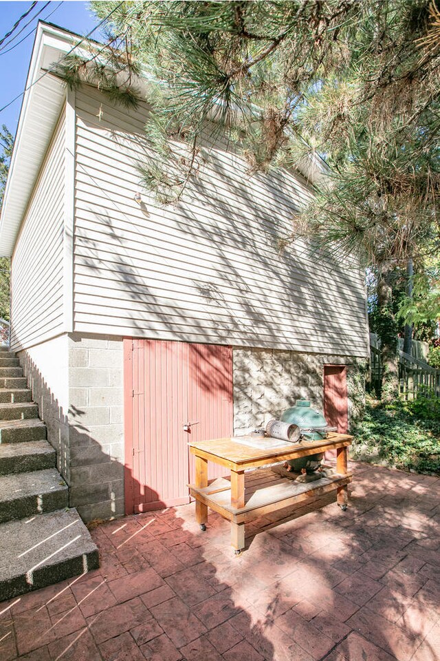 24199 N Shore Dr, Edwardsburg, MI 49112 - exterior space with a patio