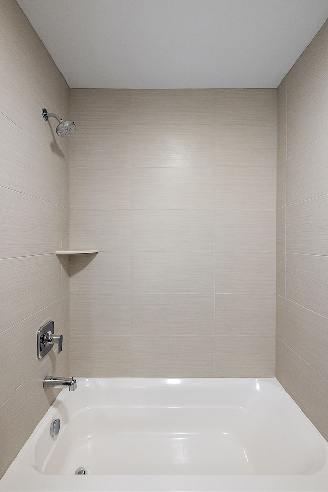 full bathroom featuring shower / tub combination