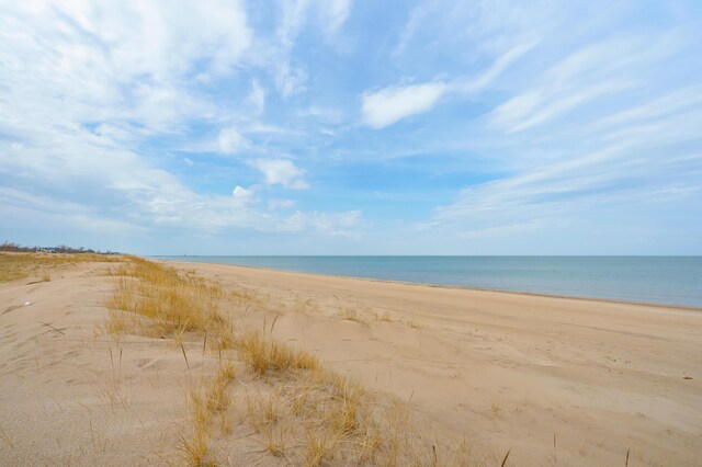 water view with a beach view