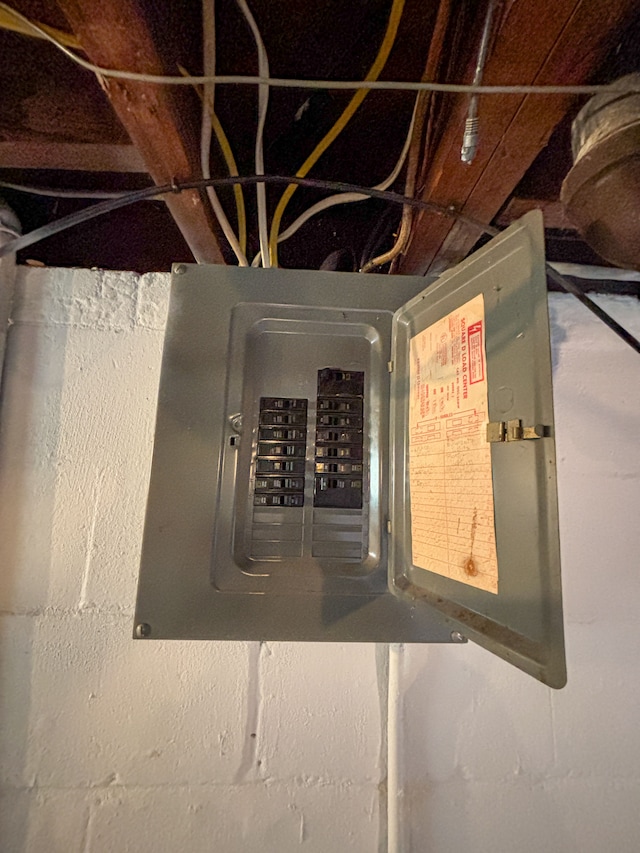 18484 Ashton Ave, Detroit, MI 48219 - utilities with electric panel