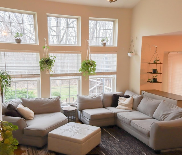 view of living area