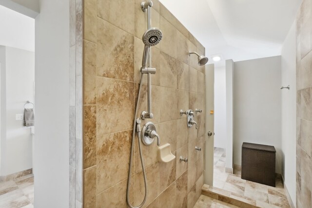 7416 Secretariat Dr, Saline, MI 48176 - bathroom with a tile shower