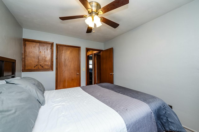 1373 Kingman Dr, Saint Joseph, MI 49085 - bedroom featuring ceiling fan