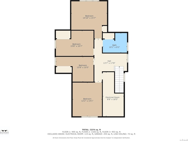 3387 Round Lake Hwy, Manitou Beach, MI 49253 - view of room layout