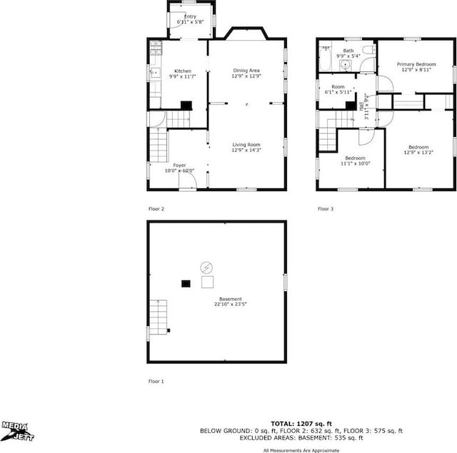 1026 S Jackson St, Jackson, MI 49203 - view of layout