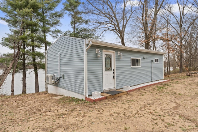 view of outbuilding with an outdoor structure