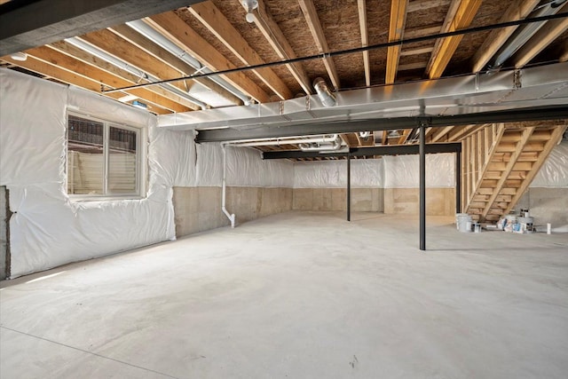 24599 Brookshire Dr, Macomb, MI 48042 - view of unfinished basement