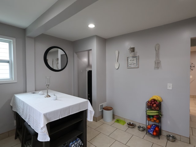 81 E Fairmount Ave, Pontiac, MI 48340 - bathroom with visible vents, recessed lighting, and tile patterned flooring