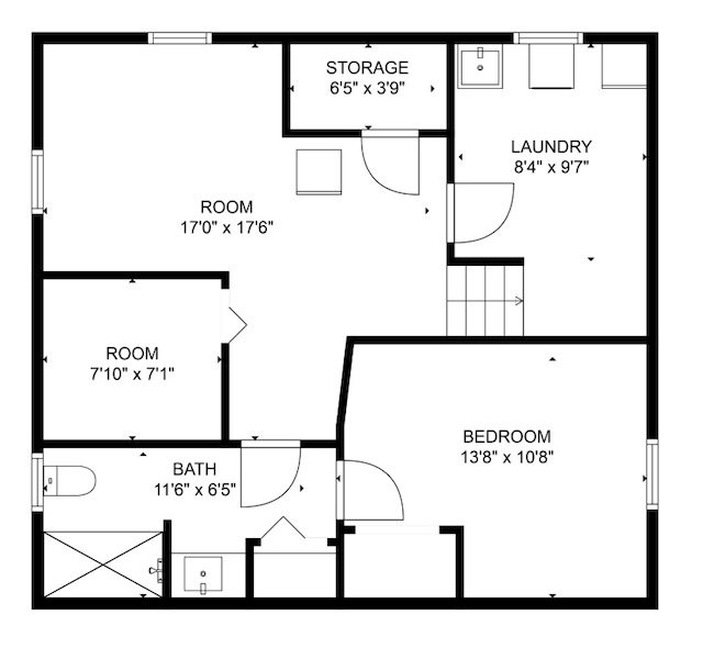 81 E Fairmount Ave, Pontiac, MI 48340 - floor plan