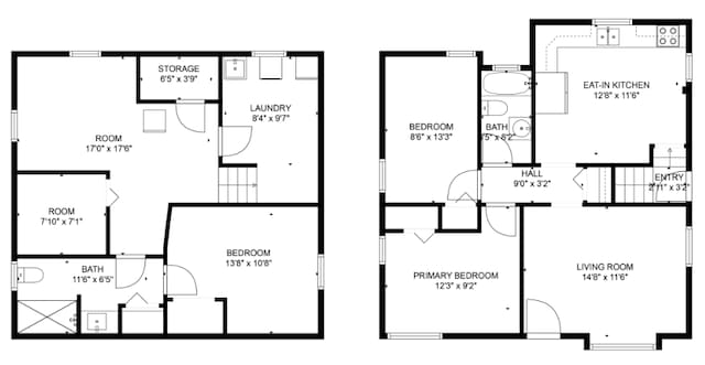 81 E Fairmount Ave, Pontiac, MI 48340 - floor plan
