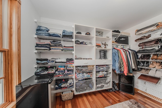 5050 Pleasant Lake Rd, Ann Arbor, MI 48103 - spacious closet with wood finished floors