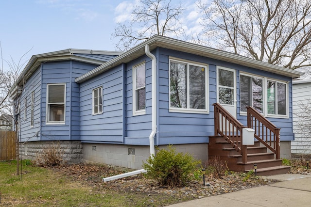 view of front of house