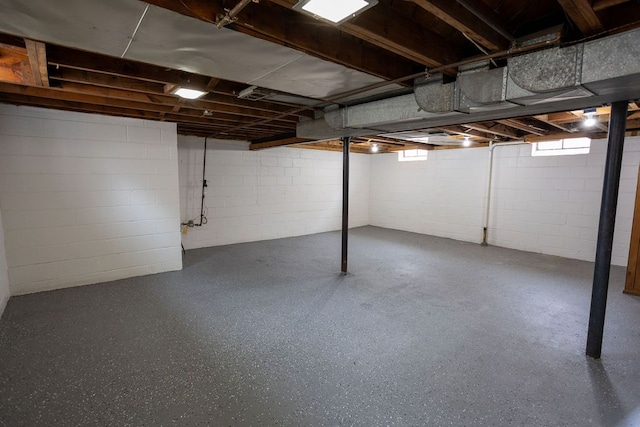 15655 Ego Ave, Eastpointe, MI 48021 - basement featuring plenty of natural light