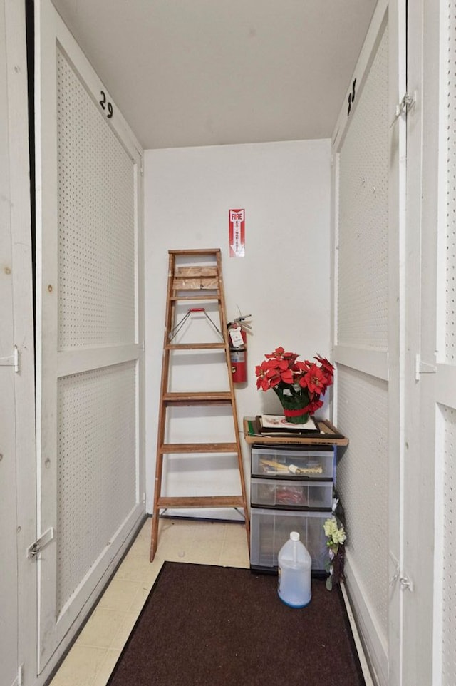 view of stairway
