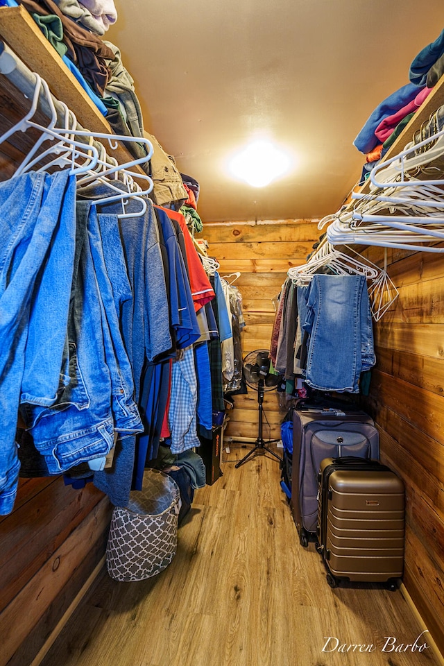 3770 Pine Ln, Saranac, MI 48881 - spacious closet featuring wood finished floors