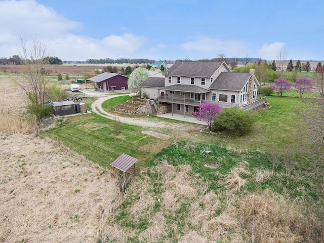 drone / aerial view