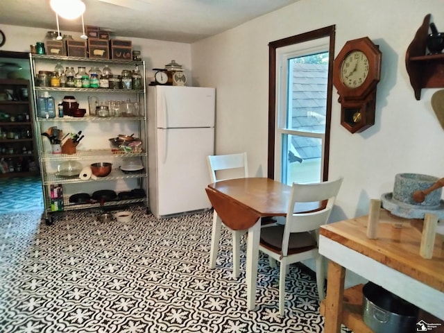 view of dining area