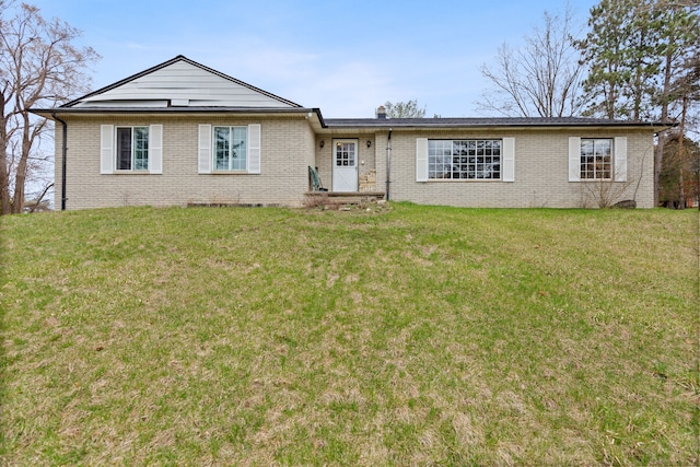2975 Hadden Rd, Rochester, MI 48306 - single story home featuring brick siding and a front lawn