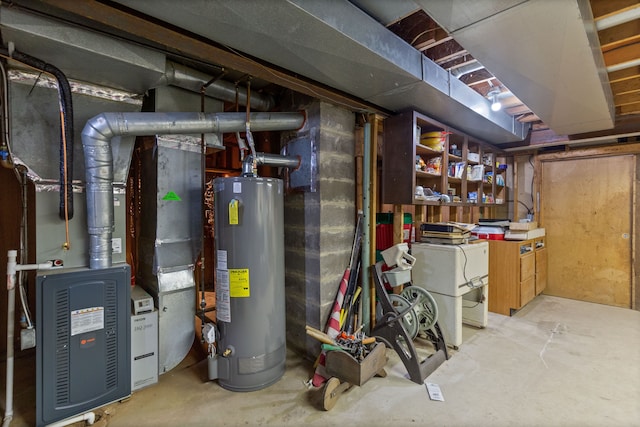 2975 Hadden Rd, Rochester, MI 48306 - utility room with water heater