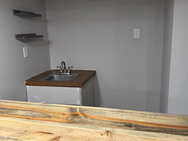 617 Cherry Ave, Big Rapids, MI 49307 - interior space with a sink