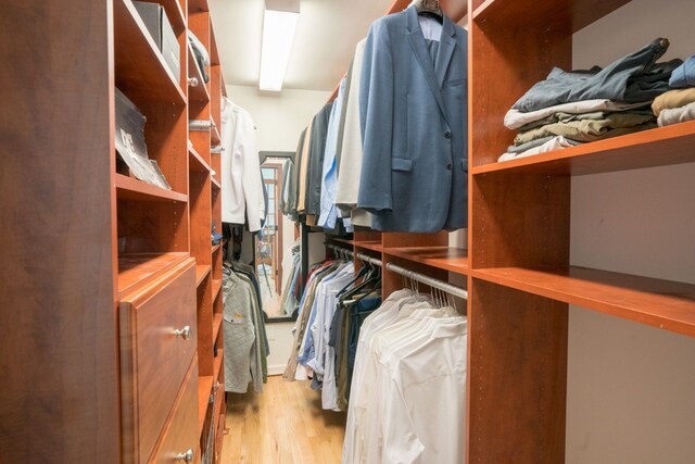 45778 Fermanagh Dr, Northville, MI 48168 - walk in closet with wood finished floors